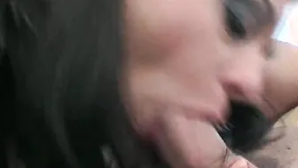 Young 18 year old Helene has a painful first anal experience