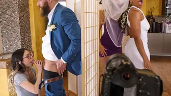Wedding Smashers Part three Film With Xander Corvus Lulu Chu Kayley Gunner - Brazzers Official