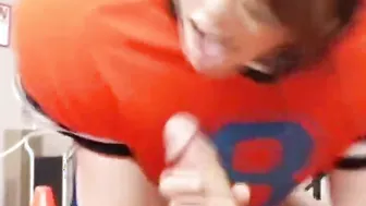 An Arousing Sex With A Face Jizzed and liking the