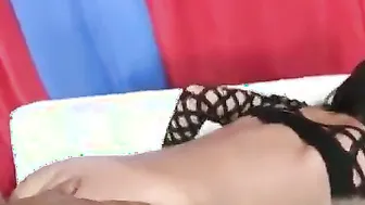 slut put her fucking ass under three black cocks DAP