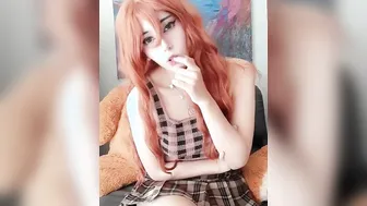 tiktoker Pelirroja se toca para ti