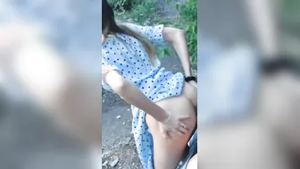 Tiktoker fucks doggy style at a construction site