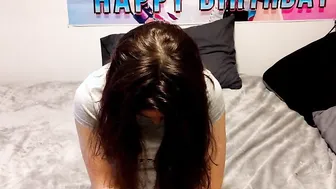 Bushy Teenie Getting Booty And Vagina Spanked