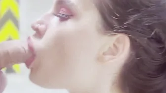 Instagram performer blown a penis to a fan into the parking lot of the mall