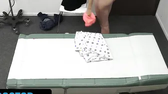 Perv Doctor - Babe Patient Getting Down On Her Knees