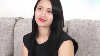 Amateur Hispanic Pornstar Lia Ponce Casted FIRST TIME ANAL
