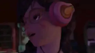 Overwatch D.Va 14 SFM  Blender 3D Animated Porn Compilation