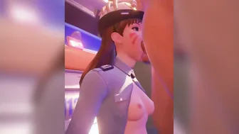 Overwatch D.Va 15 SFM  Blender 3D Anime Porn Compilation