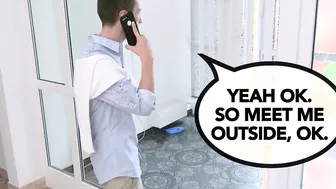 FAKEhub - Cheating big tit fiance getting cumshot from an estate agent while hubby looks for her