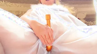 Sheer Nightie and The G-Spot Toy Outdoor - 2 Clitoral