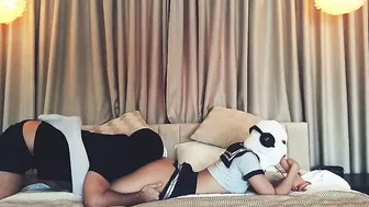 School women study how to plowed