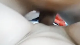 MY STEPSISTER COMES FROM SHOPPING AND I BANGED HER UNTIL I CUM INSIDE HER BUTT.