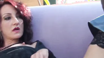 Older fucks with the gardener who pounds her butt with his amazingly hot african penis