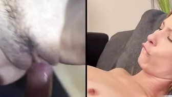 Fuckmaschine vs. Real Penis HUGE SPERM SHOT On Pink Twat