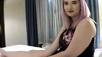 Blackmailing Busty BBW Teen Out of Friendzone