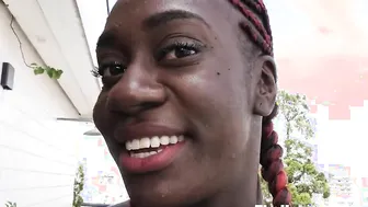 The darkest brazilian i have ever met Fernanda Chocolatte screwed