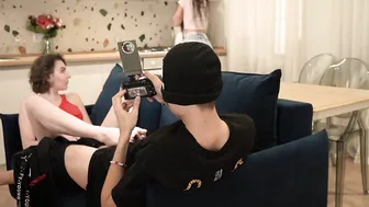 A lovers fucks into front of a masturbating college girl lover