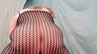 Older BBW solo rides large big black cock vibrator