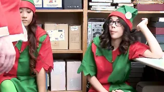 Crying porn video – Thieving 18 Year Old Boned by Santa on Christmas - MyShopSex.com