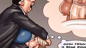 The Mayor S.#3 ep.#1 - Cheating hubby fucks his Hottie african Maid inside the kitchen