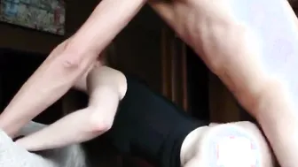 Girl in stockings gets her pussy plowed