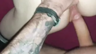German Milf is pounded into doggy - Jizzed