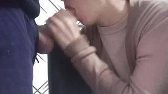 She is freaky and blows my penis before I go