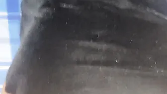 She went to a party with her bf. but back