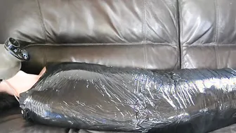 Plastic mummified sluts