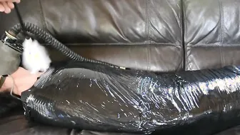 Plastic mummified sluts