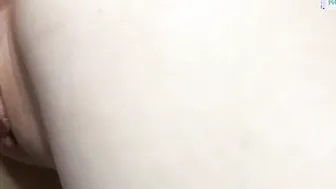 Cunt filled with cum I cum in her vagina