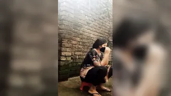 Shower movie of Bangladeshi village women akhi looking great with