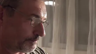 Mistress with gigantic jugs ride grandpa penis she getting fuck rough and takes giant cummed