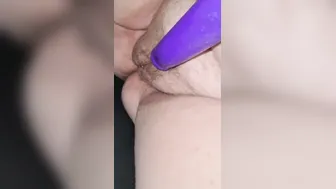 Fucking my fat bushy dripping snatch