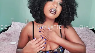 BEHIND-THE-SCENES of Filming Female Domination into Bae Booty Underwear Thick African hot