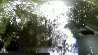 Anal break during a driving lesson