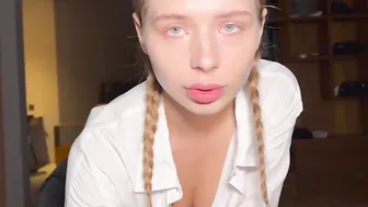 Californiababe blows penis 30 days inside a row. Day 6