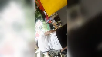 Grandma Brush me inside a Phone Box