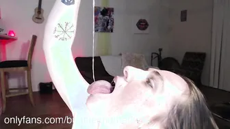 Kinky Talking Fiance Massage Spit all over Face Saliva Nose Snot from