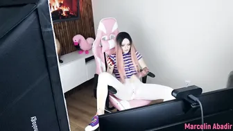 Anal with Streamer women lovens lush inside snatch