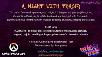 [OVERWATCH] a Night with Tracer | Sexual Audio Play by Oolay-Tiger
