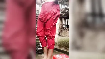 Shower tape of Bangladeshi village sluts Akhi looking crazy sexy with