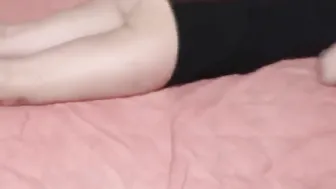 I come home from work and performance my butt for