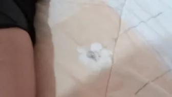I come home from work and performance my butt for