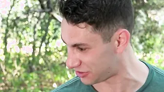 Casual camping ended with nice interracial sex
