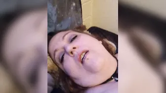 Hottie Dark Haired BBW milf finger fucked her gigantic twat