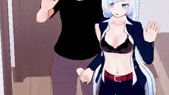 KOIKATSU Miwa Jujutsu Kaisen have sex head hand job and cummed uncensored... Thereal3dstories..PART1