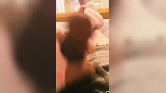 Femboy Pulls His Leggings Down and Massage His Adorable Clitty Until He Ejaculates