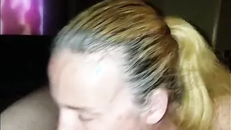Hoe ex-wife knows how to mouth fucked a penis
