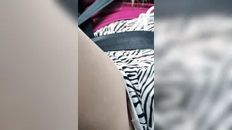 Freaky MASTURBATING milf While DRIVING to the supermarket
